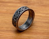 Vintage Sterling Silver Thunderbird Ring, Size 7 3/4, Native American Navajo-Inspired