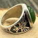 Vintage Wheeler Manufacturing Company sterling silver ring, wm hallmark — view 4 of 10