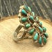 Sterling silver squash blossom — view 3 of 10