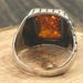 Vintage sterling silver signet ring — view 6 of 10
