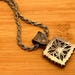 Victorian sterling silver pendant, italy hallmark — view 3 of 5