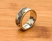 Vintage Mexican Sterling Silver Sun Rays & Pueblo Architecture Ring, Size 9.5, 925 Silver, Artisan Crafted