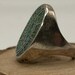 Vintage sterling silver signet ring — view 11 of 18