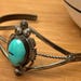 Vintage Marie B. sterling silver cuff, Marie B. hallmark — view 1 of 10