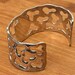 Mid century sterling silver cuff — view 7 of 17