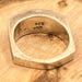 Vintage sterling silver ring — view 8 of 10