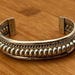 Vintage sterling silver cuff — view 2 of 10