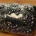 Victorian Andrea sterling silver belt buckle, Andrea hallmark — view 5 of 10