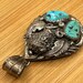 Vintage sterling silver pendant — view 3 of 10