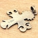 Vintage sterling silver pendant — view 17 of 19