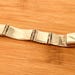 Mid century sterling silver bracelet, mexico hallmark — view 7 of 10