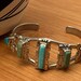 Vintage sterling silver cuff — view 2 of 10