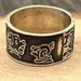 Vintage sterling silver ring, mexico hallmark — view 5 of 16