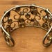 Art nouveau sterling silver cuff — view 7 of 10