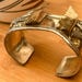 Vintage sterling silver cuff — view 2 of 13