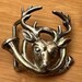 Mid century sterling silver belt buckle — view 1 of 10