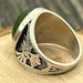 Vintage Wheeler Manufacturing Company sterling silver ring, wm hallmark — view 6 of 10