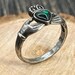 Antique sterling silver ring — view 16 of 18