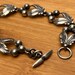 Vintage Niels Erik From sterling silver bracelet, n e from hallmark — view 5 of 10