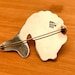 Vintage sterling silver brooch — view 2 of 2