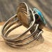 Vintage sterling silver ring, india hallmark — view 4 of 10