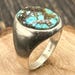 Mid century sterling silver signet ring — view 1 of 19