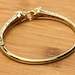 Vintage sterling silver bangle — view 4 of 4