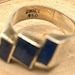 Vintage sterling silver ring — view 8 of 10