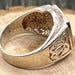 Art nouveau sterling silver ring — view 5 of 10