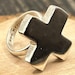 Mid century sterling silver ring, mexico hallmark — view 4 of 10
