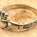 Vintage JMH Jewellery sterling silver ring, jmh hallmark — view 5 of 9