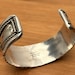 Vintage sterling silver cuff — view 13 of 16