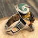 Vintage Jorge Castañeda sterling silver ring, jac hallmark — view 4 of 20