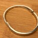 Mid century sterling silver bangle — view 5 of 10