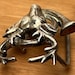 Mid century sterling silver belt buckle — view 2 of 10