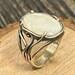 Art nouveau sterling silver ring — view 14 of 16