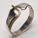 Mid century sterling silver cuff — view 1 of 15