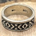 Vintage sterling silver ring, mexico hallmark — view 4 of 7