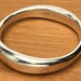 Art deco sterling silver bangle — view 7 of 10