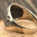 Vintage sterling silver signet ring — view 7 of 18