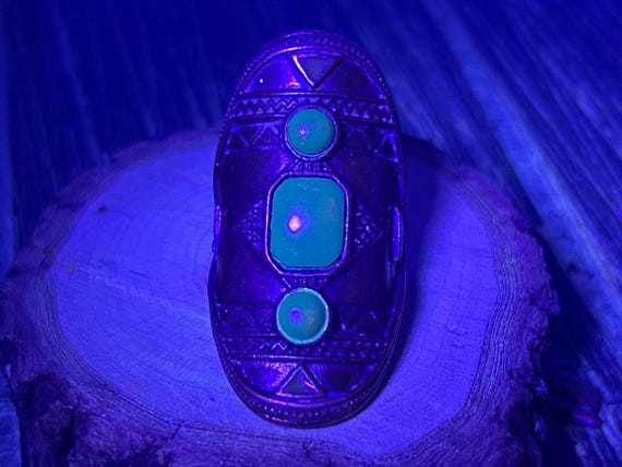 Moroccan Style Ring, Copper & Amber Ring, Tribal … - image 8