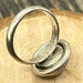 Art deco sterling silver ring — view 8 of 10