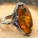 Art nouveau sterling silver ring — view 3 of 10