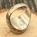 Vintage sterling silver signet ring — view 11 of 15