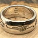 Bulgari sterling silver ring, bvlgari hallmark — view 6 of 10