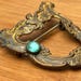 Victorian brass brooch — view 2 of 10