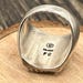 Vintage sterling silver signet ring — view 17 of 20