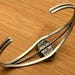 Vintage sterling silver cuff — view 4 of 10