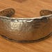 Vintage sterling silver cuff — view 1 of 9