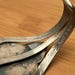 Vintage Mary S. Lew sterling silver cuff, Mary S. Lew hallmark — view 3 of 10